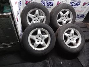 Used Sport rims set + tires Mercedes ML I (163) 320 3.2 V6 18V Autom. Price on request offered by Zelissen V.O.F. autodemontage