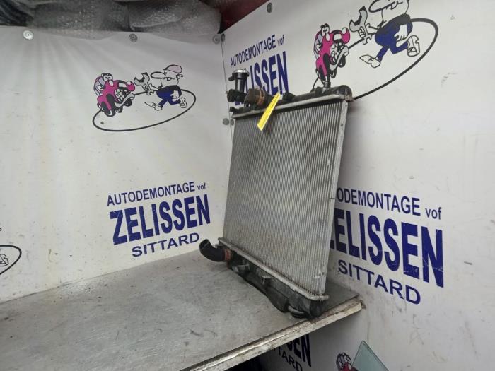 Used Radiator Ford Fiesta 6 (JA8) 1.25 16V Price € 52,50 Margin scheme offered by Zelissen V.O.F. autodemontage