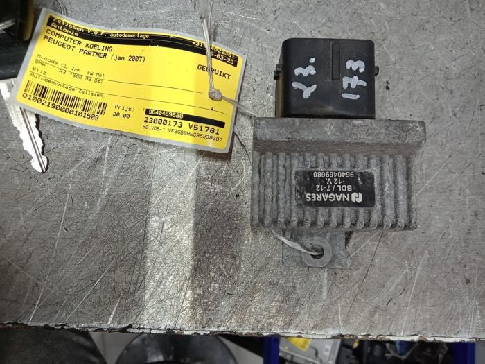 Used Cooling computer Peugeot Partner 1.6 HDI 75 Price € 31,50 Margin scheme offered by Zelissen V.O.F. autodemontage