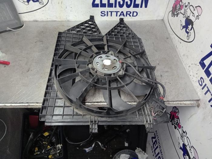 Cooling fans from a Volkswagen Polo V (6R) 1.2 12V BlueMotion Technology 2012