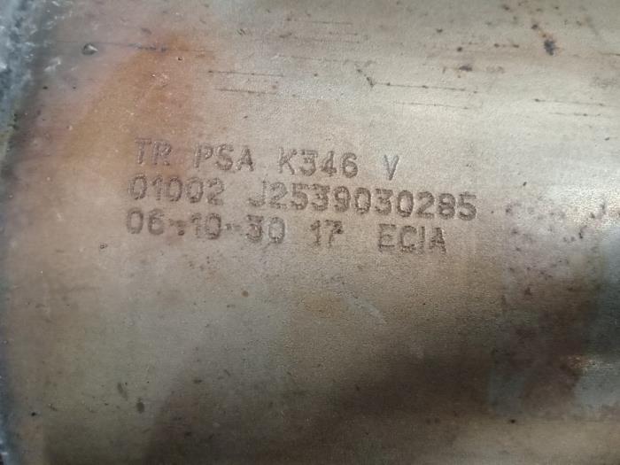 Gebrauchte Katalysator Peugeot Partner 1.6 HDI 75 Preis auf Anfrage angeboten von Zelissen V.O.F. autodemontage