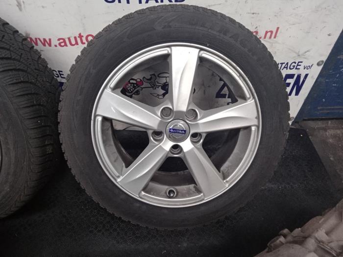 Set of sports wheels + winter tyres from a Volvo V60 2016
