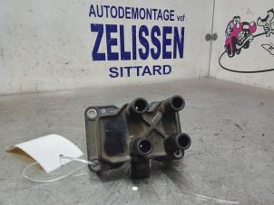 Używane Zestaw cewek zaplonowych Ford Fusion 1.6 16V Cena € 31,50 Procedura marży oferowane przez Zelissen V.O.F. autodemontage