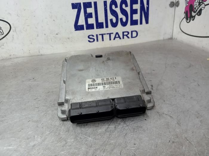 Used Engine management computer Volkswagen Polo IV (9N1/2/3) 1.4 FSI 16V Price € 183,75 Margin scheme offered by Zelissen V.O.F. autodemontage