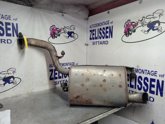 Gebrauchte Auspuff Enddämpfer Toyota Corolla Verso (R10/11) 2.2 D-4D 16V Preis € 78,75 Margenregelung angeboten von Zelissen V.O.F. autodemontage