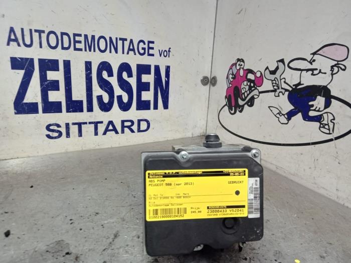 Gebrauchte ABS Pumpe Peugeot 508 (8D) 1.6 HDiF 16V Preis € 257,25 Margenregelung angeboten von Zelissen V.O.F. autodemontage