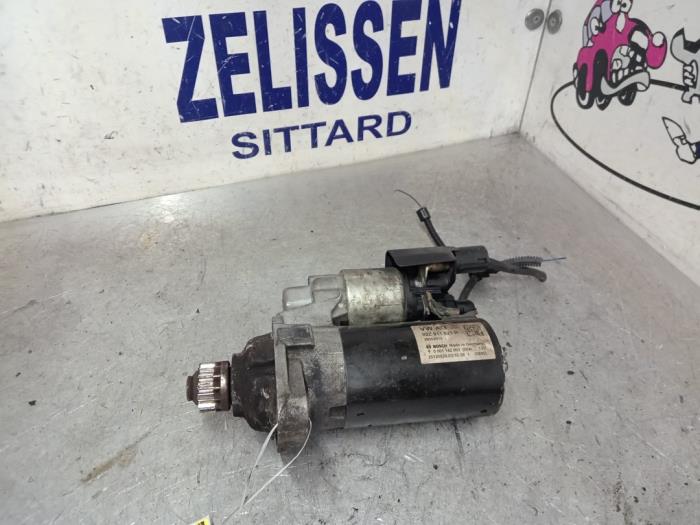 Begagnade Startmotor Audi A3 Sportback (8PA) 1.4 TFSI 16V Pris € 78,75 Marginaltabell erbjuds av Zelissen V.O.F. autodemontage