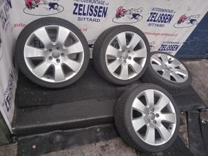 Used Set of sports wheels + winter tyres Seat Leon Price on request offered by Zelissen V.O.F. autodemontage