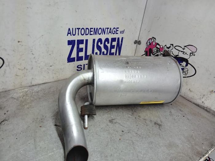Gebrauchte Auspuff Enddämpfer Volkswagen Sharan (7M8/M9/M6) 2.0 Preis € 57,75 Margenregelung angeboten von Zelissen V.O.F. autodemontage