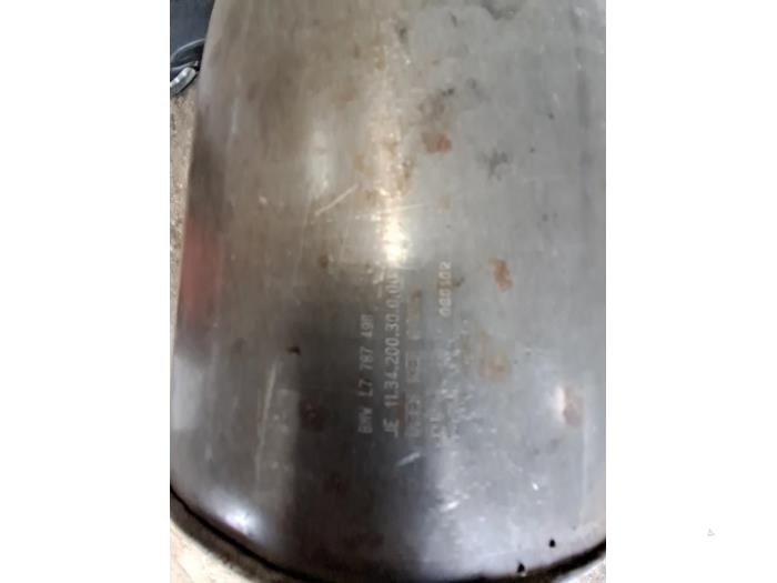 Exhaust (complete) from a Land Rover Range Rover III (LM) 2.9 TD6 24V 2006