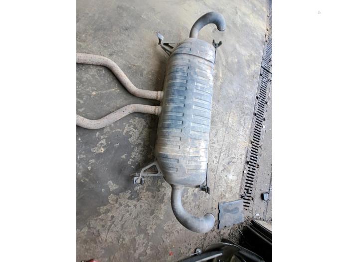 Exhaust (complete) from a Land Rover Range Rover III (LM) 2.9 TD6 24V 2006