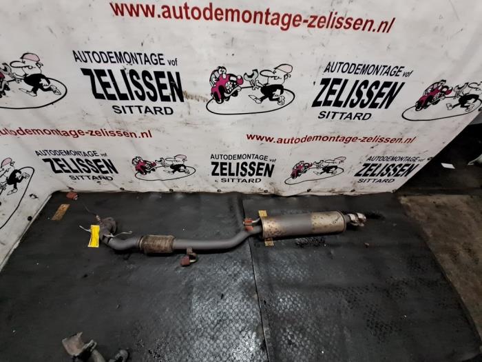 Gebrauchte Auspuff Mitteldämpfer Skoda Fabia II (5J) 1.2i Preis € 68,25 Margenregelung angeboten von Zelissen V.O.F. autodemontage