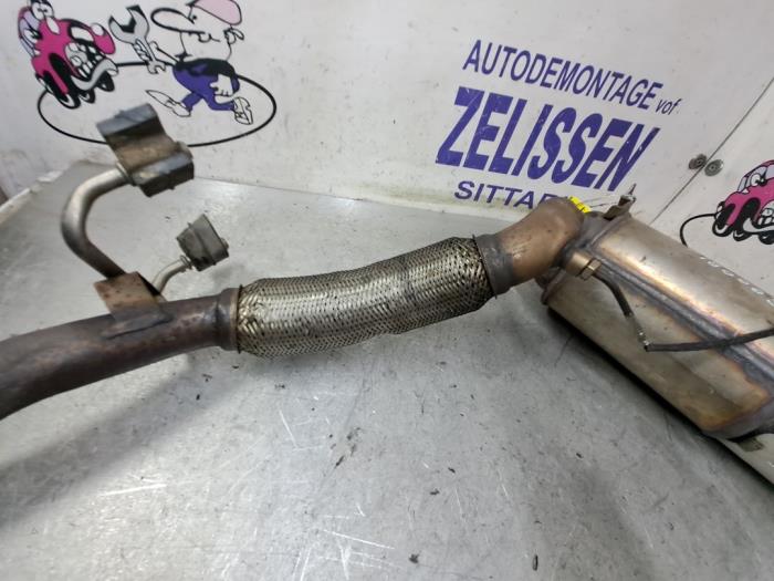 Catalytic converter from a Seat Ibiza 2012