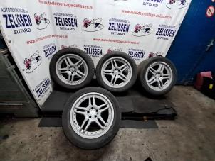 Used Set of sports wheels + winter tyres Mercedes ML I (163) 270 2.7 CDI 20V Price on request offered by Zelissen V.O.F. autodemontage