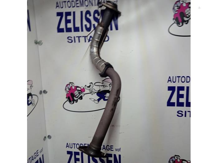 Exhaust middle section from a Opel Agila (B) 1.2 16V 2008