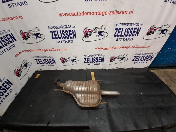 Gebrauchte Auspuff Enddämpfer Opel Zafira (F75) 2.0 DTI 16V Preis € 42,00 Margenregelung angeboten von Zelissen V.O.F. autodemontage