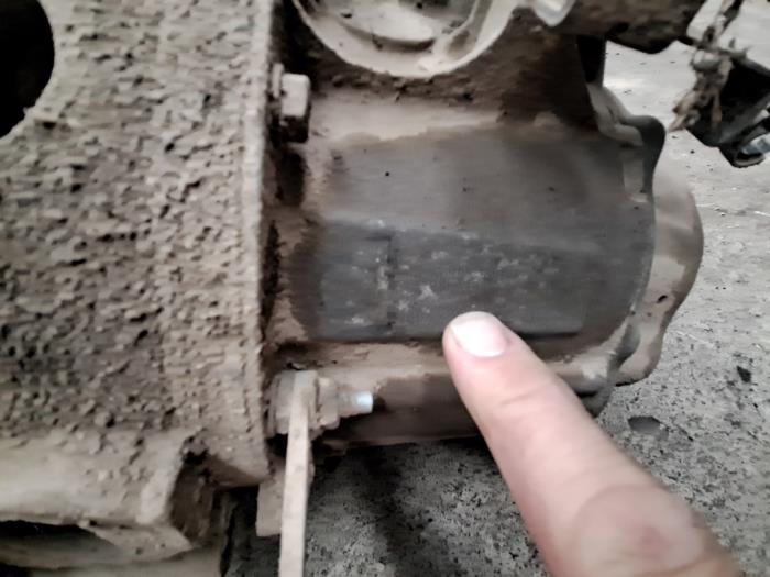Getriebe van een Fiat Scudo (220Z) 1.9 D 2003
