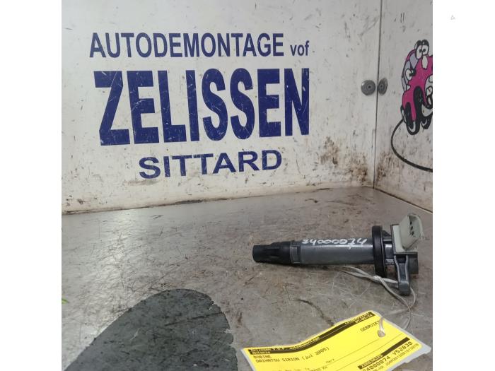 Usagé Bobine Daihatsu Sirion 2 (M3) 1.3 16V DVVT Prix € 15,75 Règlement à la marge proposé par Zelissen V.O.F. autodemontage