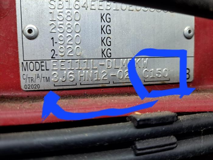 Gebrauchte Getriebe Toyota Corolla (E11) 1.3 16V Preis € 414,75 Margenregelung angeboten von Zelissen V.O.F. autodemontage