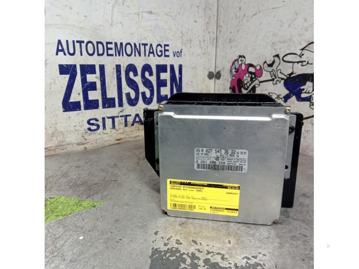 Used Engine management computer Mercedes SLK (R170) 2.0 200 16V Price € 204,75 Margin scheme offered by Zelissen V.O.F. autodemontage