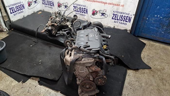 Używane Silnik Toyota Yaris (P1) 1.3 16V VVT-i Cena € 420,00 Procedura marży oferowane przez Zelissen V.O.F. autodemontage