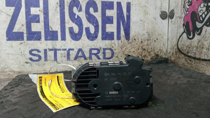 Gebrauchte Drosselklappengehäuse Mercedes C (W204) 1.8 C-180 CGI 16V Preis € 42,00 Margenregelung angeboten von Zelissen V.O.F. autodemontage