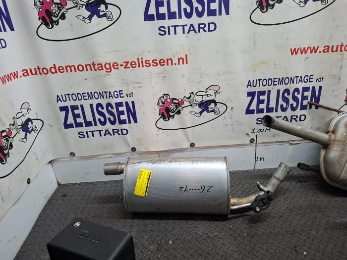 Gebrauchte Auspuff Enddämpfer Mitsubishi Colt (Z2/Z3) 1.3 16V Preis € 36,75 Margenregelung angeboten von Zelissen V.O.F. autodemontage