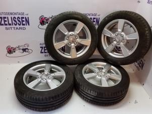 Used Set of sports wheels Seat Leon (1P1) 1.4 TSI 16V Price on request offered by Zelissen V.O.F. autodemontage