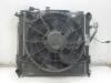 Air conditioning condenser from a Hyundai i30 Crosswagon (WWH), 2007 / 2012 1.6 CRDi 16V VGT HP, Combi/o, Diesel, 1.582cc, 85kW (116pk), FWD, D4FB, 2008-02 / 2012-06, F5D2; F5D3; F5DB; F5DQ; F5DT 2008