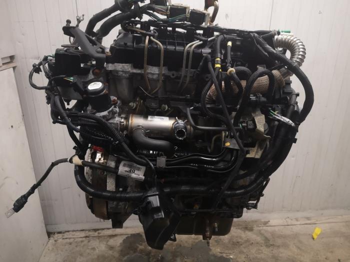 Motor van een Ford Focus 2006