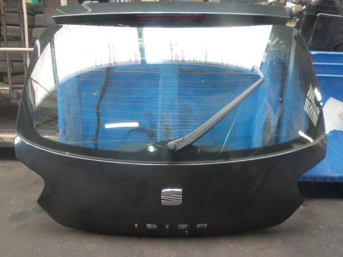 Tailgate from a Seat Ibiza IV (6J5) 1.2 12V 2009