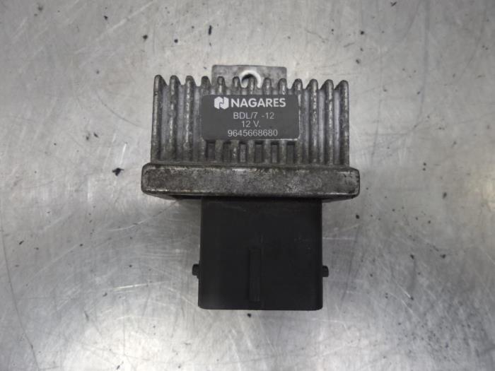 Glow plug relay Citroen Nemo 1.4 HDi 70 9645668680