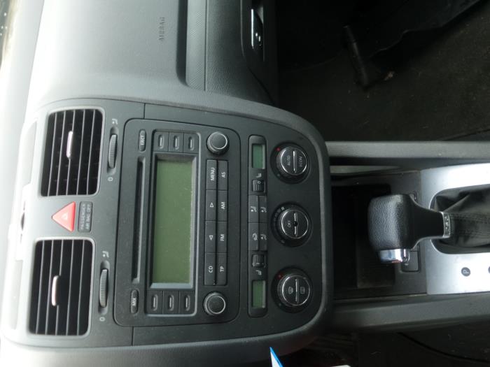Airbag Set+Modul van een Volkswagen Golf 2005