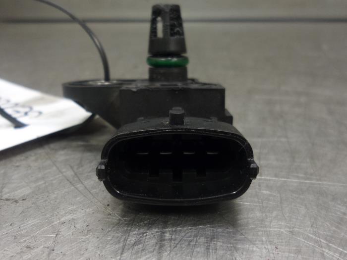 Map Sensor (Einlasskrümmer) Fiat Punto Evo (199), 2008 / 2012 1.3 JTD Multijet 85 16V Euro 5, Fließheck, Diesel, 1.248cc, 63kW (86pk), FWD, 199B4000, 2010-04 / 2011-10, 199AXY; 199BXY (Gebraucht)