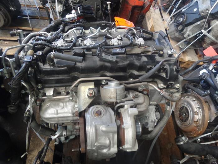 Engine from a Mitsubishi Lancer Sportback (CX) 1.8 DI-D MIVEC 16V 2011