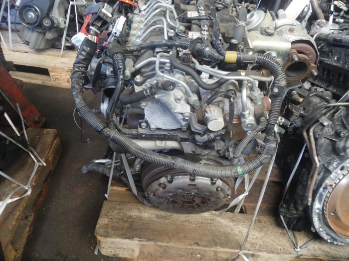 Engine from a Mitsubishi Lancer Sportback (CX) 1.8 DI-D MIVEC 16V 2011