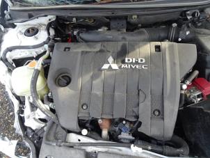 Engine from a Mitsubishi Lancer Sportback (CX) 1.8 DI-D MIVEC 16V 2011