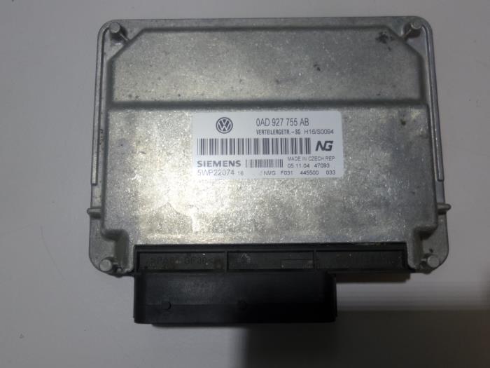 Used Automatic gearbox computer Volkswagen Touareg (7LA/7L6) 5.0 TDI V10 Price on request offered by Bongers Auto-Onderdelen Zeeland