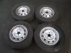 Set of wheels from a Fiat Ducato 2012