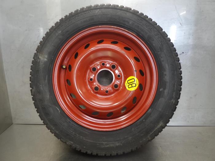 Space-saver spare wheel from a Fiat Panda (169) 1.1 Fire 2004