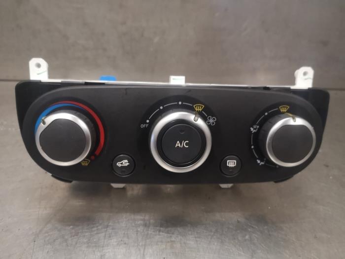Heater control panel from a Renault Clio 2017