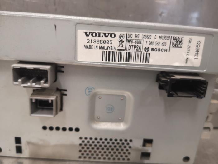 Display Multimédia unité de réglage d'un Volvo V70 2013