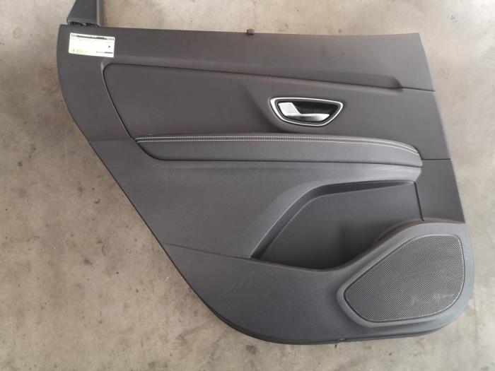 Barre De Protection Porte Arrière Gauche Noire - Compatible Renault Master III