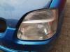 Headlight, left from a Opel Agila (A), 2000 / 2007 1.2 16V, MPV, Petrol, 1.199cc, 55kW (75pk), FWD, Z12XE; EURO4, 2000-09 / 2007-12 2002