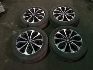 Used Set of sports wheels Nissan Qashqai (J10) 1.5 dCi DPF Price on request offered by Bongers Auto-Onderdelen Zeeland
