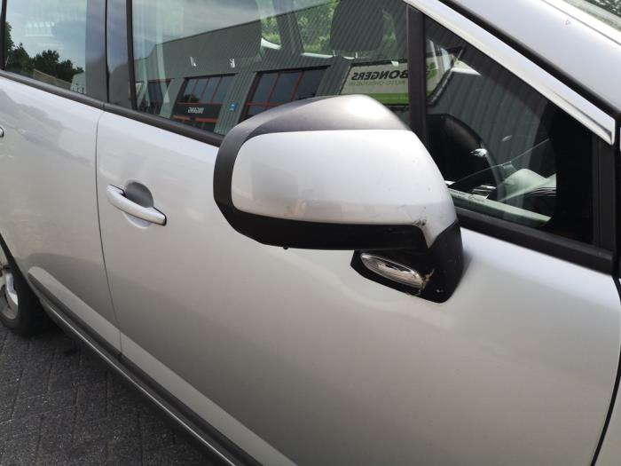 Außenspiegel rechts klappbar mit Toter-Winkel-Überwachung Peugeot 3008 II  P84E Farbe Schwarz KTV