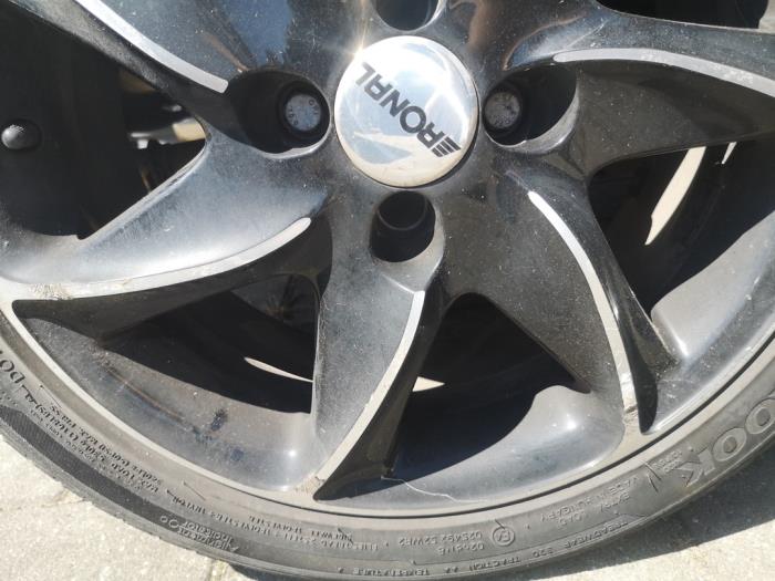 Sport rims set + tires from a Ford Ka II 1.2 2011
