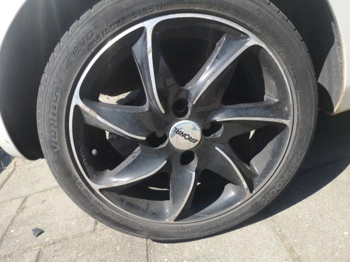 Sport rims set + tires from a Ford Ka II 1.2 2011