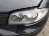 Headlight, left from a BMW 1 serie (E87/87N), 2003 / 2012 118d 16V, Hatchback, 4-dr, Diesel, 1.995cc, 105kW (143pk), RWD, N47D20A; N47D20C, 2007-03 / 2011-06, UD71; UD72 2008