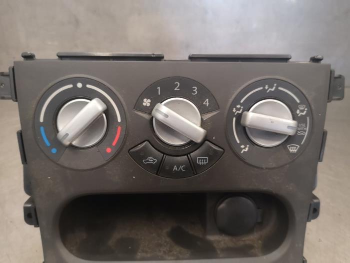Heater control panel from a Suzuki Splash 1.0 12V 2009